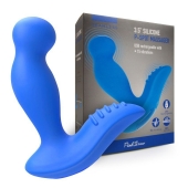 Синий вибромассажер простаты 3,5’’ P-spot Massager - 12,5 см. - Erokay - в Йошкар-Оле купить с доставкой