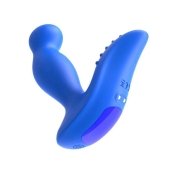 Синий вибромассажер простаты 3,5’’ P-spot Massager - 12,5 см. - Erokay - в Йошкар-Оле купить с доставкой