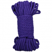 Фиолетовая верёвка для связывания и фиксации Bind Tie - 15,24 м. - Doc Johnson - купить с доставкой в Йошкар-Оле