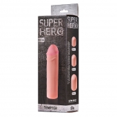 Фаллоудлинитель SUPER HERO Tempter - 16 см. - Lola Games - в Йошкар-Оле купить с доставкой
