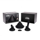 Конусный вибромассажер Cowgirl Cone с 2 насадками - CowGirl - купить с доставкой в Йошкар-Оле