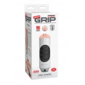 Мастурбатор-вагина Extreme Toyz Mega Grip Vibrating Stroker Mouth - Pipedream - в Йошкар-Оле купить с доставкой