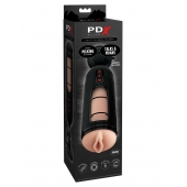 Мастурбатор-вагина с вибрацией Vibrating Mega Milker - Pipedream - в Йошкар-Оле купить с доставкой