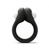 Черное эрекционное кольцо Zippy Vibrating Ring With Bullet - Adrien Lastic - в Йошкар-Оле купить с доставкой