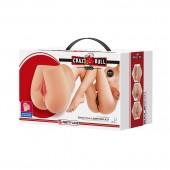 Телесный мастурбатор-полуторс Rolonda - Baile - в Йошкар-Оле купить с доставкой