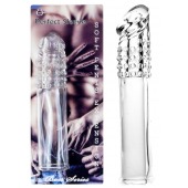 Прозрачная насадка-удлинитель Perfect Sleeve - 19 см. - Boys of Toys - в Йошкар-Оле купить с доставкой