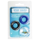 Набор из 3 эрекционных колец без рельефа - Boys of Toys - в Йошкар-Оле купить с доставкой