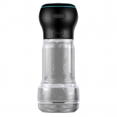 Набор PowerBlow   Feel Pocket Stroker Crystal: мастурбатор и интерактивная насадка - Kiiroo - в Йошкар-Оле купить с доставкой