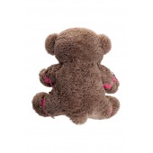 Бондажный набор: бурый мишка с розовыми оковами и наручниками - Pecado - купить с доставкой в Йошкар-Оле