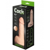 Телесный фаллоудлинитель с мошонкой Cock Next - 17 см. - LOVETOY (А-Полимер) - в Йошкар-Оле купить с доставкой