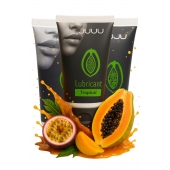 Набор из 3 съедобных лубрикантов JUJU со вкусом тропических фруктов - JuJu - купить с доставкой в Йошкар-Оле