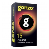 Классические презервативы с обильной смазкой Ganzo Classic - 15 шт. - Ganzo - купить с доставкой в Йошкар-Оле