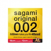 Презерватив увеличенного размера Sagami Original 0.02 XL-size - 1 шт. - Sagami - купить с доставкой в Йошкар-Оле