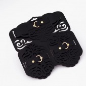 Фигурный набор для БДСМ-игр с узорами и золотистой фурнитурой - Crazy Handmade - купить с доставкой в Йошкар-Оле