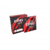 Презервативы с ароматом колы Expert Cola - 3 шт. - Expert - купить с доставкой в Йошкар-Оле