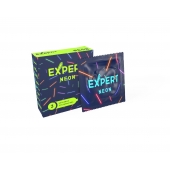 Светящиеся в темноте презервативы Expert Neon - 3 шт. - Expert - купить с доставкой в Йошкар-Оле