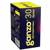 Ароматизированные презервативы Ganzo Juice - 30 шт. - Ganzo - купить с доставкой в Йошкар-Оле