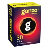 Ароматизированные презервативы Ganzo Juice - 30 шт. - Ganzo - купить с доставкой в Йошкар-Оле
