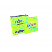 Ультратонкие презервативы Expert Invisible - 3 шт. - Expert - купить с доставкой в Йошкар-Оле