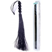 Черная силиконовая плеть - 37 см. - Boys of Toys - купить с доставкой в Йошкар-Оле