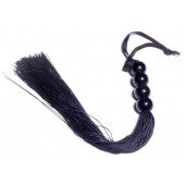 Черная силиконовая плеть - 37 см. - Boys of Toys - купить с доставкой в Йошкар-Оле