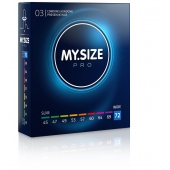 Презервативы MY.SIZE размер 72 - 3 шт. - My.Size - купить с доставкой в Йошкар-Оле