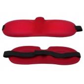 Красная глухая маска на резинке - Sitabella - купить с доставкой в Йошкар-Оле