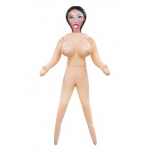 Телесная надувная секс-кукла с пышным бюстом - NMC - в Йошкар-Оле купить с доставкой