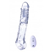 Прозрачная насадка-удлинитель Length Enhancer With Bullet с подхватом - 22,3 см. - NMC - в Йошкар-Оле купить с доставкой