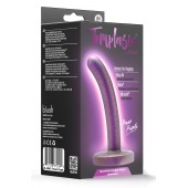Фиолетовая насадка с гладкой поверхностью Surrender 4.75 Inch Beginner Pegging Dildo - 12 см. - Blush Novelties - купить с доставкой в Йошкар-Оле