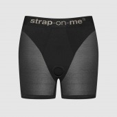 Трусики-шорты для фиксации насадок Strap-on-me Harness Lingerie Halo - size M - Strap-on-me - купить с доставкой в Йошкар-Оле