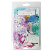 Набор из 3 эрекционных прозрачных колец - Boys of Toys - в Йошкар-Оле купить с доставкой