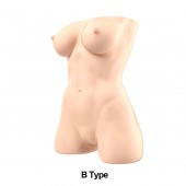 Телесный мастурбатор-торс Jessica B - Naked Factory - в Йошкар-Оле купить с доставкой