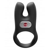 Черное эрекционное виброкольцо Nos - Fun Factory - в Йошкар-Оле купить с доставкой