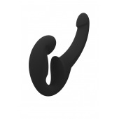 Черный безремневой страпон Share Lite - Fun Factory - купить с доставкой в Йошкар-Оле