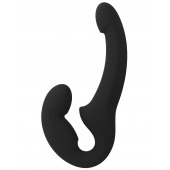 Черный безремневой страпон Share Lite - Fun Factory - купить с доставкой в Йошкар-Оле