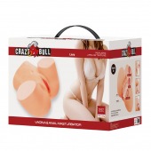 Телесный мастурбатор Liora с 2 любовными тоннелями - Baile - в Йошкар-Оле купить с доставкой