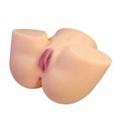 Телесный мастурбатор Liora с 2 любовными тоннелями - Baile - в Йошкар-Оле купить с доставкой