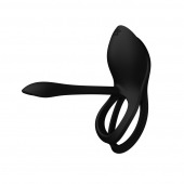 Черное эрекционное виброкольцо Bayek с пультом ДУ - Zalo - в Йошкар-Оле купить с доставкой