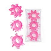 Комплект из трех розовых эрекционных колец - Erowoman-Eroman - в Йошкар-Оле купить с доставкой