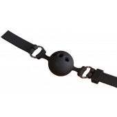 Малый силиконовый кляп-шар на ремешках - Orion - купить с доставкой в Йошкар-Оле