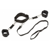 Ошейник с наручниками Bondage Collection Collar and Wristbands Plus Size - Lola Games - купить с доставкой в Йошкар-Оле
