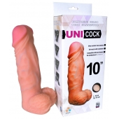 Фаллическая насадка Харнесс UNICOCK 10  - 25 см. - LOVETOY (А-Полимер) - купить с доставкой в Йошкар-Оле