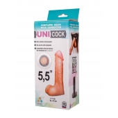 Фаллическая насадка Харнесс UNICOCK 5,5  - 17 см. - LOVETOY (А-Полимер) - купить с доставкой в Йошкар-Оле