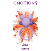 Сиреневое эрекционное виброколечко Emotions Minnie - Lola Games - в Йошкар-Оле купить с доставкой