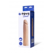 Реалистичная насадка с ярко выраженной головкой - 16,5 см. - A-toys - в Йошкар-Оле купить с доставкой