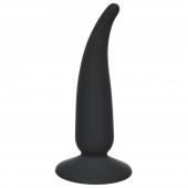 Чёрная анальная пробка P-spot Teazer Black - 12,2 см. - Lola Games - в Йошкар-Оле купить с доставкой