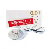 Супер тонкие презервативы Sagami Original 0.01 - 5 шт. - Sagami - купить с доставкой в Йошкар-Оле
