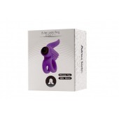 Эрекционное кольцо с подхватом мошонки и стимуляцией клитора Bullet Lastic Ring - Adrien Lastic - в Йошкар-Оле купить с доставкой