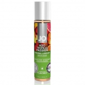 Смазка с ароматом тропических фруктов JO Flavored Tropical Passion - 30 мл. - System JO - купить с доставкой в Йошкар-Оле